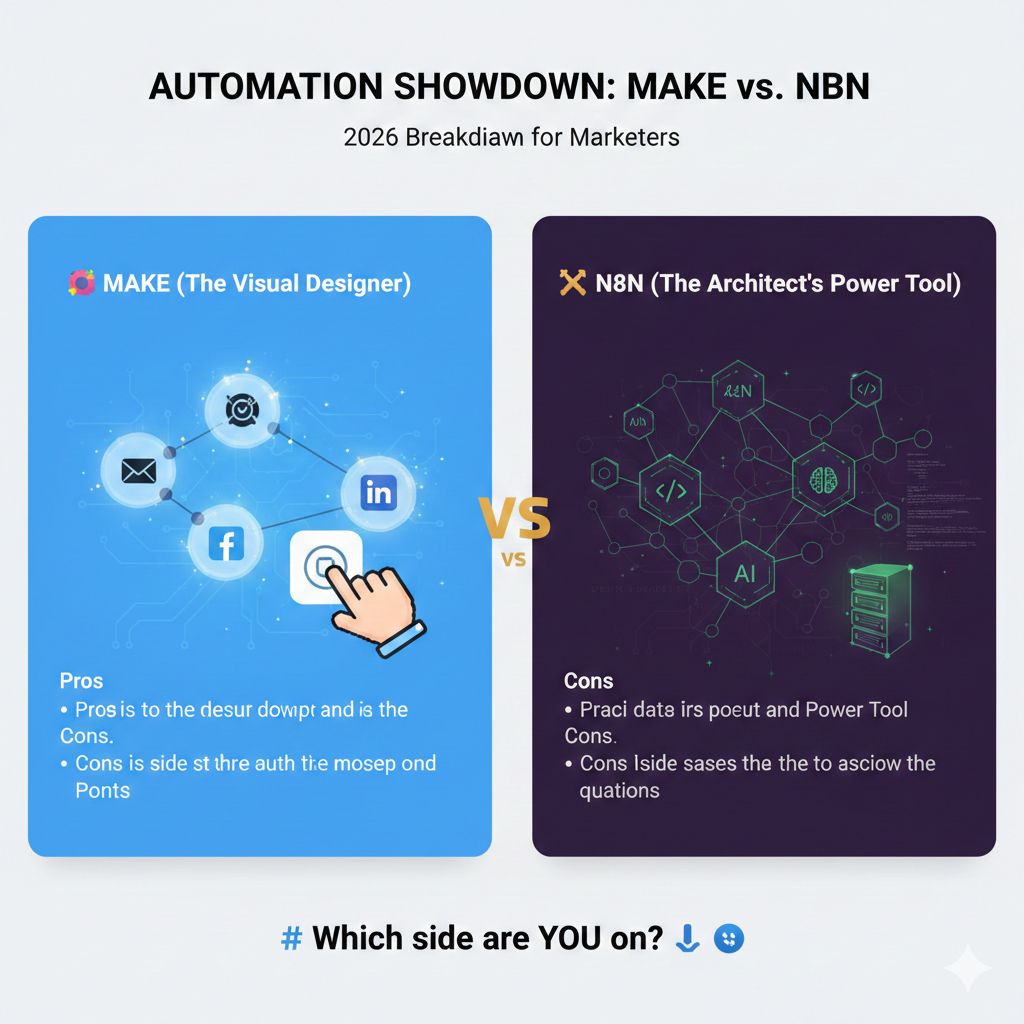 Automation Showdown: Make vs n8n